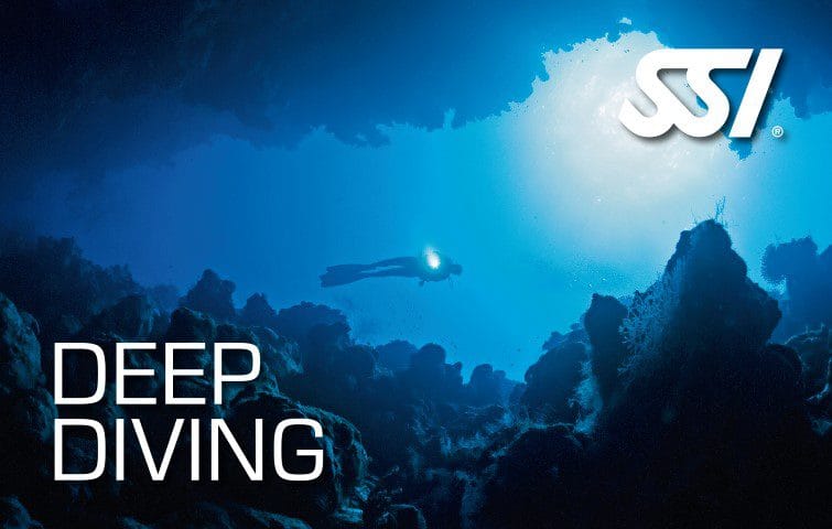 SSI Deep Diving specialty course in Okinawa